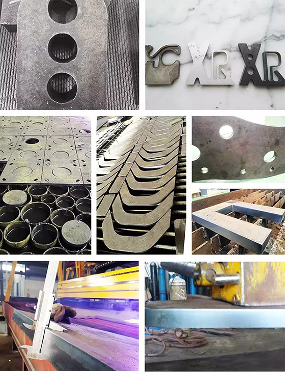 威客电竞VKGAME数控细腻等离子切割装备切割效果图