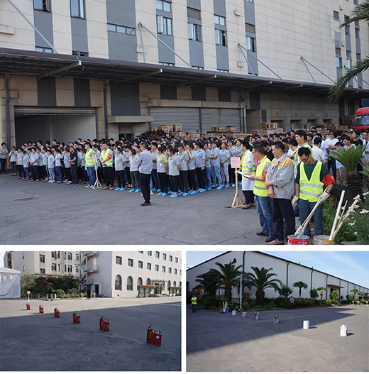 上；Ｍ客电竞VKGAME乐成举行2019年上半年消防演习